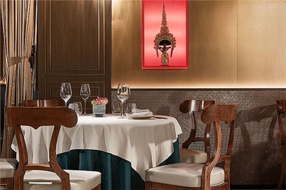 泰式餐饮店装修效果图